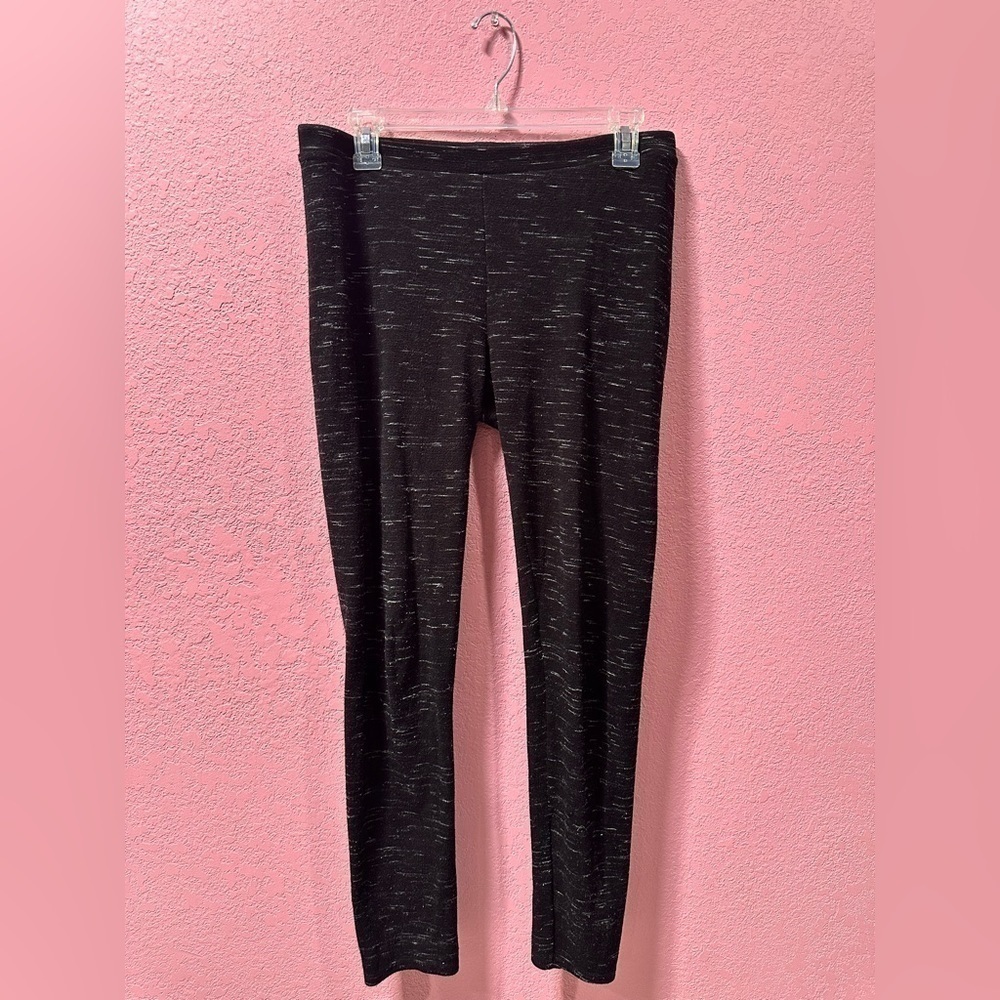 LAUREN CONRAD Women Black Leggings Size M